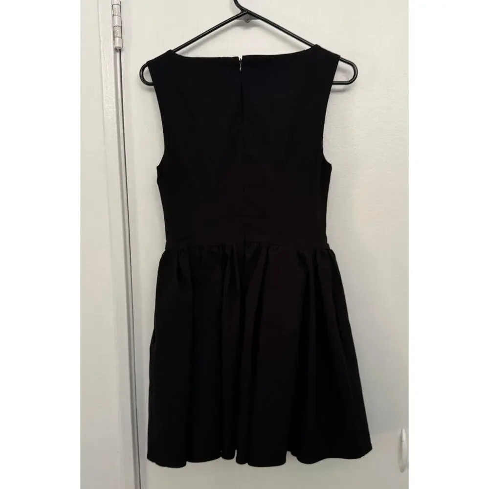 LPA Giovanna Mini Dress in Black Size Small - Picture 4 of 5